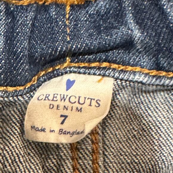 Crewcuts Denim Skirt sz 7 Jean Skirt Mini Skirt J. Crew Kids Skirt - Picture 4 of 5